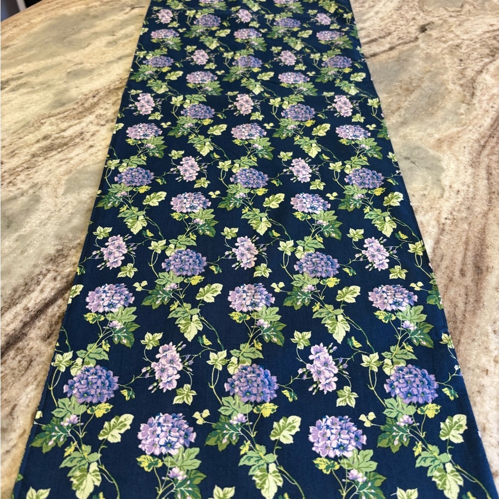 Chic Floral Table Runner